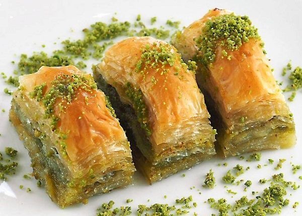 حبة بقلاوة بدون ايس كريم 